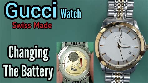 battery for gucci watch|gucci watch battery replacement cost.